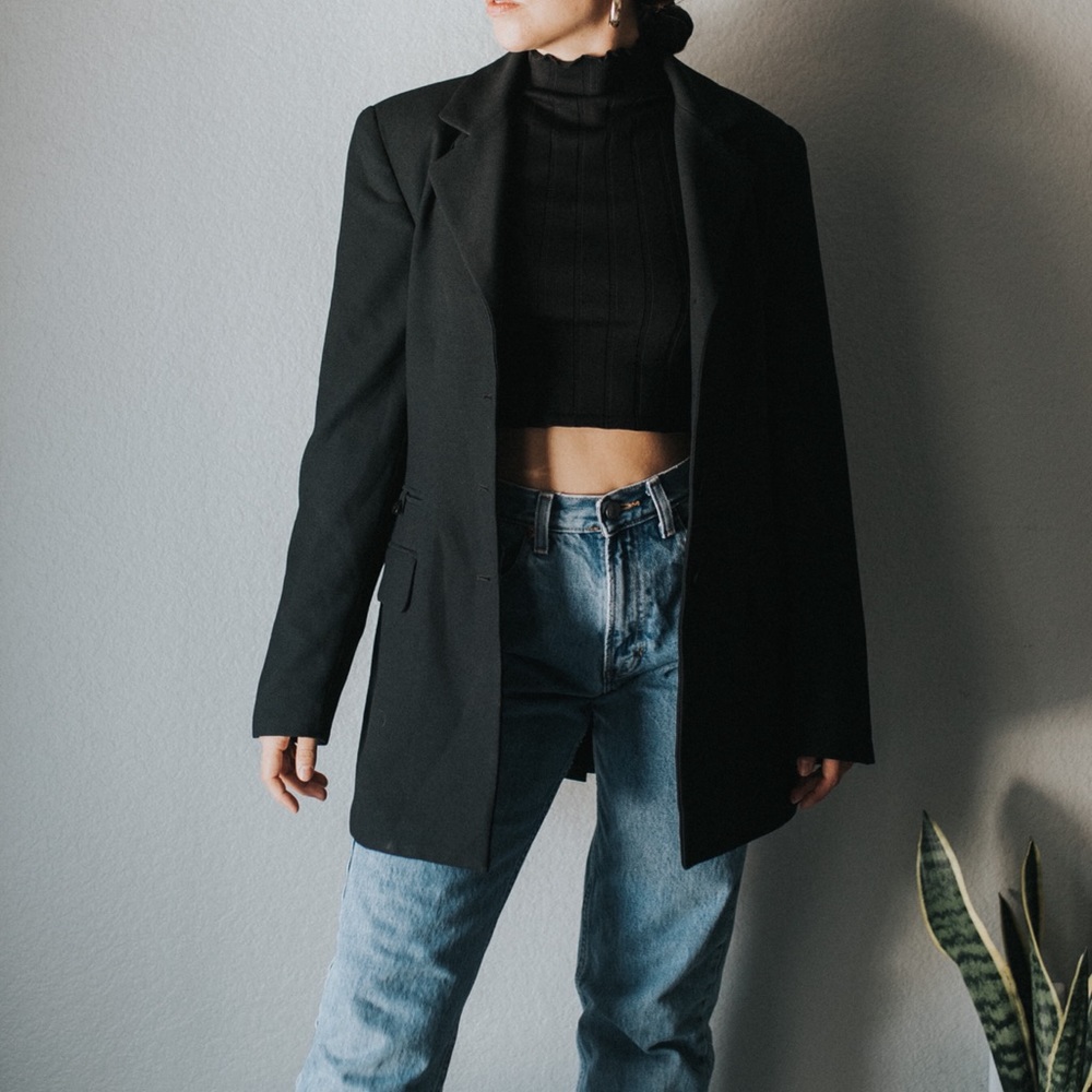 Vintage Gianni Black Blazer